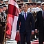 Saeimas priekšsēdētāja piedalās Polijas prezidenta oficiālajā sagaidīšanas ceremonijā
