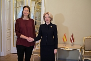 Ināra Mūrniece pateicas par Spānijas ieguldījumu Baltijas drošībā