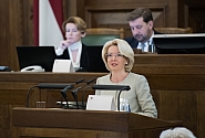 Ināra Mūrniece: mūsu kopējais mērķis - Latvijas neatkarības stiprināšana
