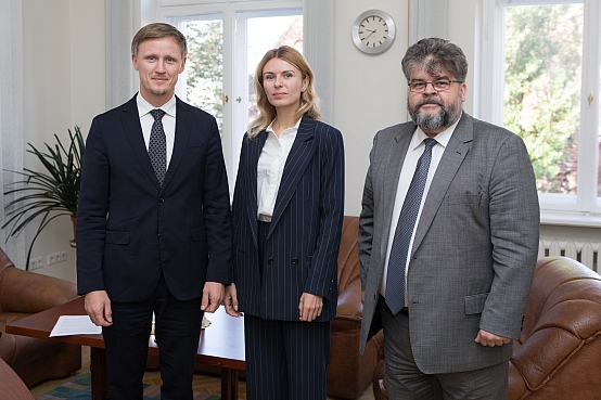 Rihards Kols tiekas ar Ukrainas parlamenta Ārlietu komisijas priekšsēdētāju
