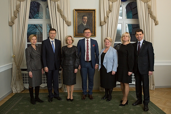 Ināra Mūrniece tiekas ar Ukrainas premjerministra vietnieku