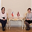 Dagmāra Beitnere-Le Galla tiekas ar Čehijas vēstnieci