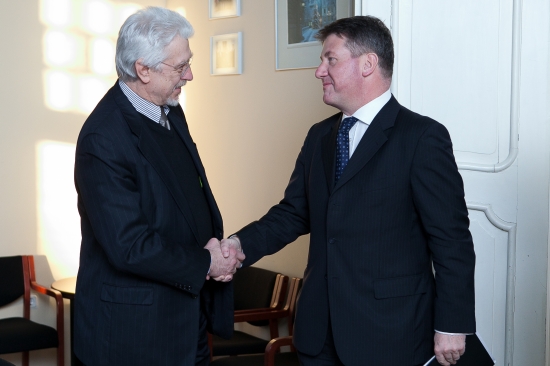 Ojārs Ēriks Kalniņš tiekas ar Ungārijas Ārlietu ministrijas Valsts sekretāra vietnieku