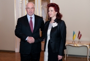 Āboltiņa: Ukraina Latvijai ir prioritārs sadarbības partneris