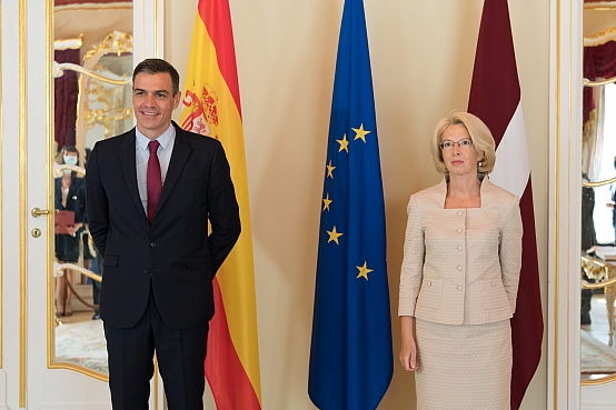 Ināra Mūrniece tiekas ar Spānijas premjerministru