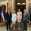 Ināra Mūrniece tiekas ar Baltijas valstu parlamentu priekšsēdētājiem
