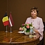 Dagmāras Beitneres-Le Gallas attālināta tikšanās ar Beļģijas vēstnieku