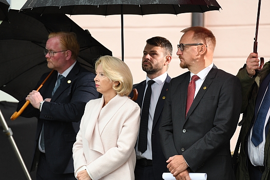 Ināra Mūrniece piedalās Igaunijas neatkarības atjaunošanas 30.gadadienas svinīgajos pasākumos