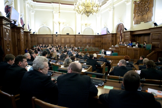 23. februāra Saeimas sēde